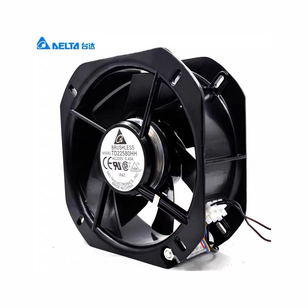 200FZY6-S/8S 22580耐高温铁叶轴流风机220V/380V 台达TD22580HH
