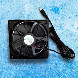 12038 12V 12cm卡通气模风机卡通人偶玩具风扇大风量气模暴力风扇