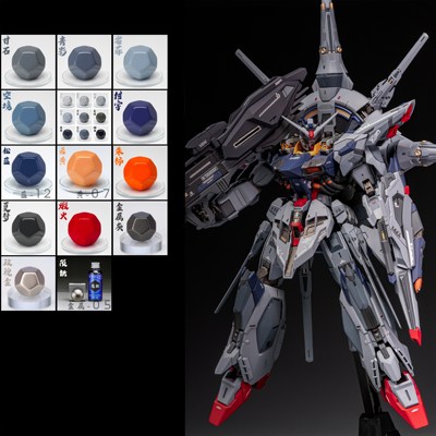 育胶神意套装模型漆骑士