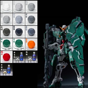 骑士模型漆 行长漆 力天使套装漆 财喵喵力天使GK 套装漆