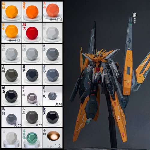 骑士模型漆 昊宇妖天使GK 妖天使套漆 铁创星渊套漆 预调漆