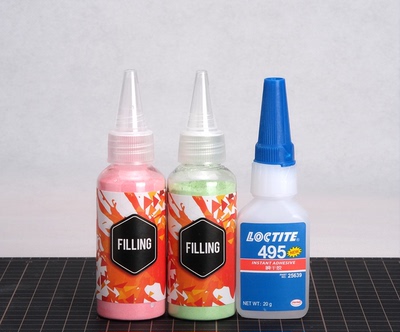 RP粉绿粉红粉修补粉模型模型