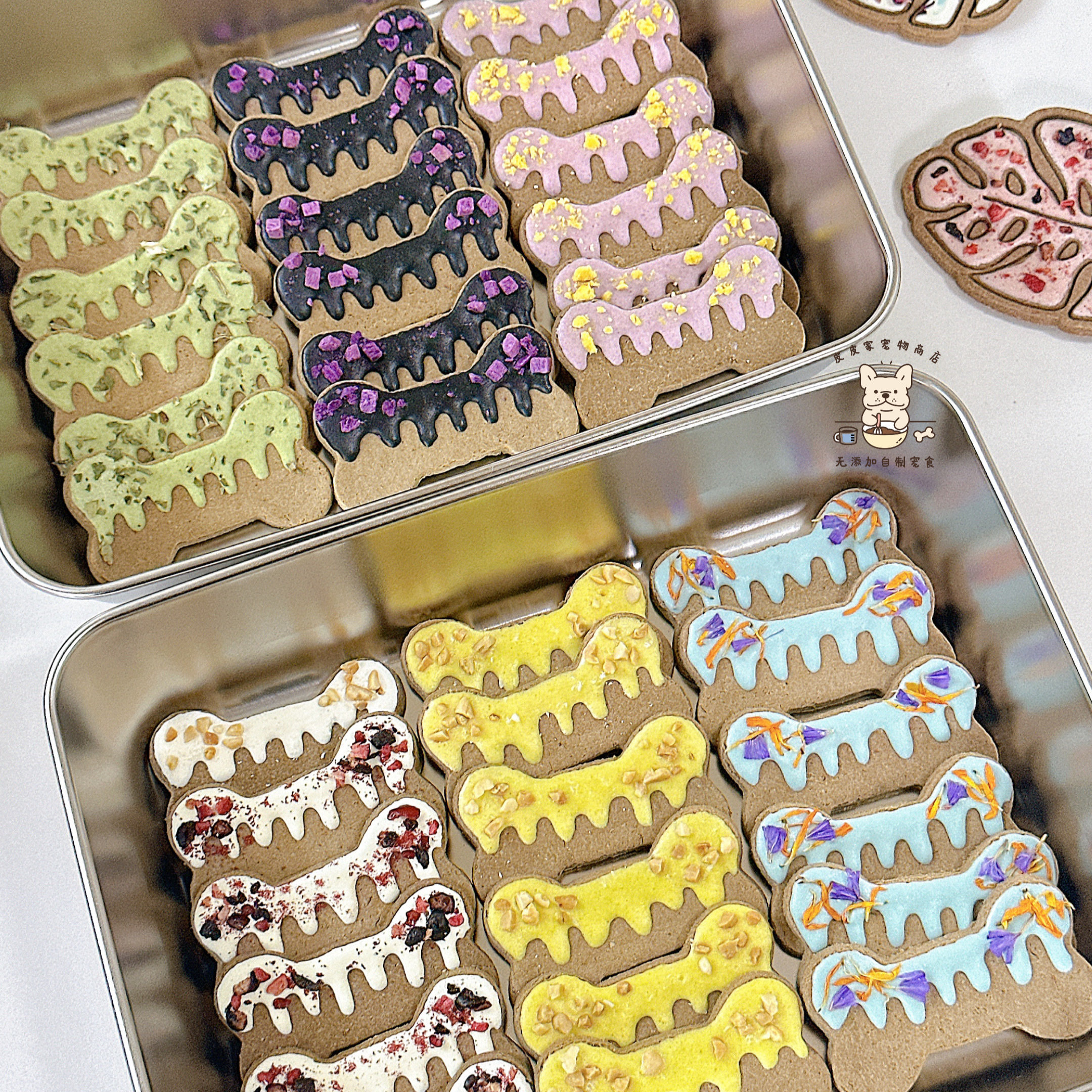 皮皮家 骨头奶盖花生酱淋面饼干无添加狗零食手工自制宠物配餐,宠物/宠物食品及用品,狗饼干,淘宝优惠券,粉丝福利购,淘宝优惠卷