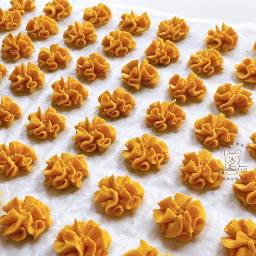 皮皮家 蛋黄云顶曲奇宠物饼干狗狗零食自制天然卵磷脂美毛肉干