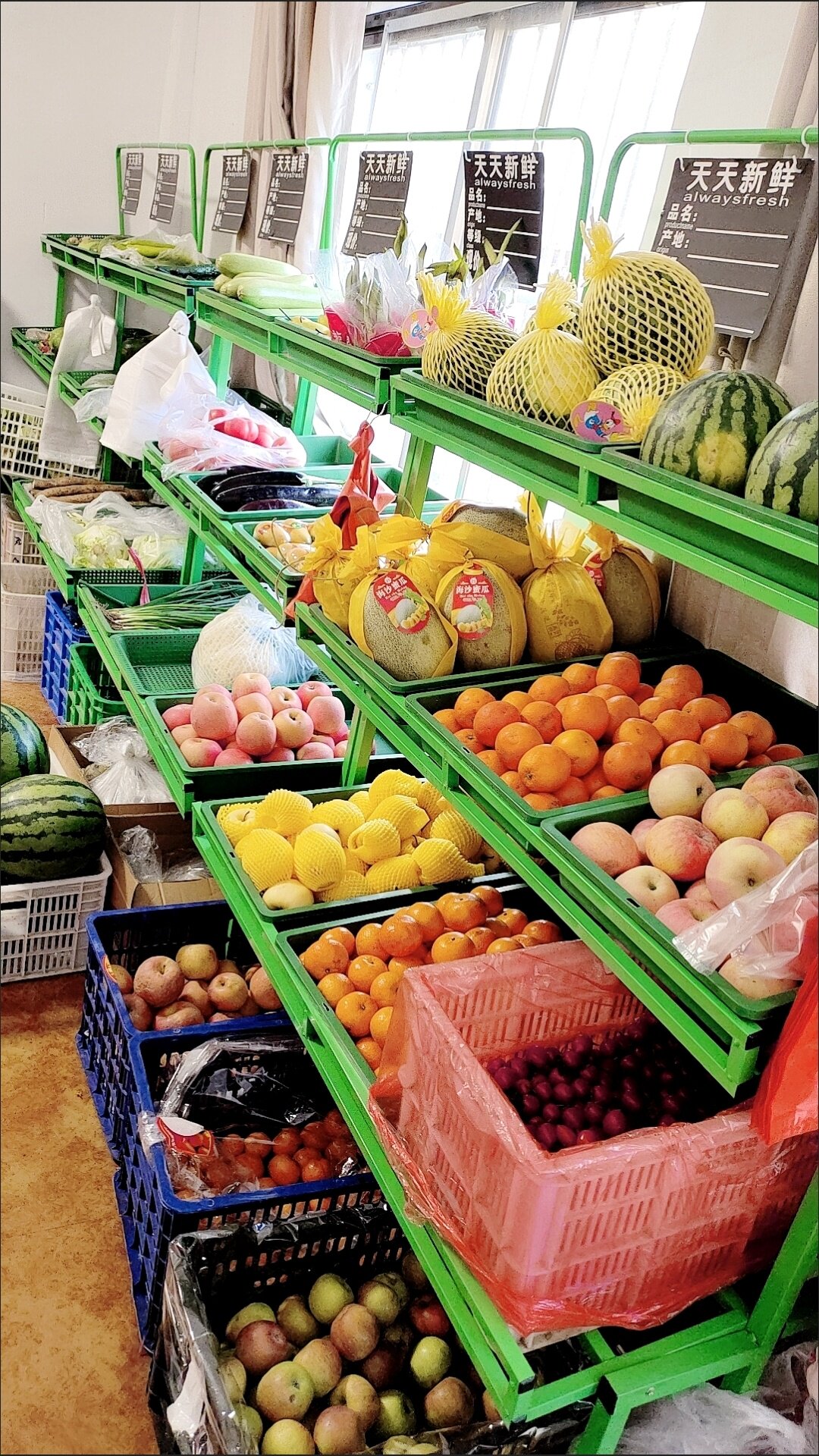 水果货架展示架水果架水果店架子商用二手多层超市蔬菜卖菜果蔬架