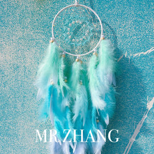 MR ZHANG捕梦网灯饰夜灯原创挂饰梦幻海洋生日礼物少女房间ins风