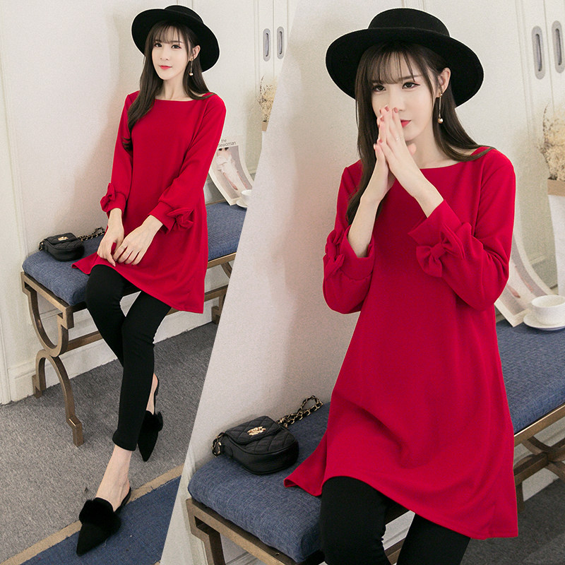 孕婦裝秋裝連衣裙2020套裝外出時尚新款韓版長袖上衣季長褲兩件套在類目 孕婦裝/孕產婦用品/營養, 孕婦裝, 連衣裙中 - 來自Buy2taobao.com提供專業的淘寶代購服務