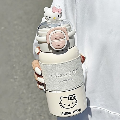 罗兰帝克小清新双饮不锈钢保温杯