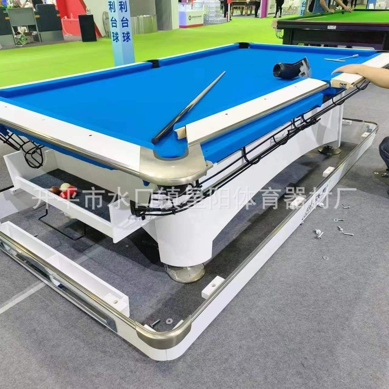 跨境六代台球桌四代花式九球桌标准成人家用商用单位俱乐部9球桌