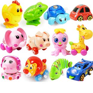 上链发条玩具会跑动小动物汽车上弦劲宝宝玩具幼儿园1-2-3岁