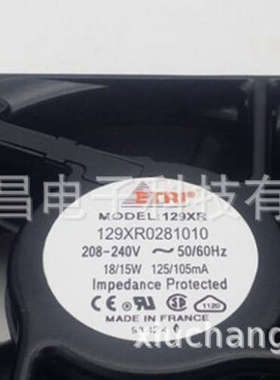 原装法国ETRI  129XR0281010 129XR0281000 208-240V高端设备风扇