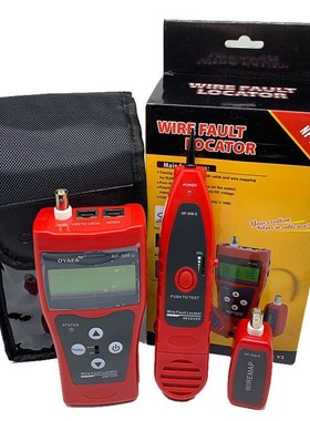 英文精明鼠NF-308寻线仪长度断点查线器网络电话测试仪测线器直销