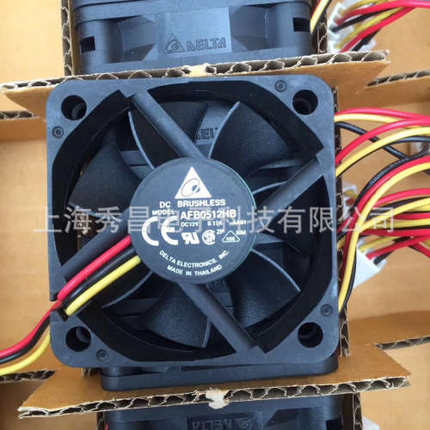 AFB0512HB 全新Delta/台达风扇 5015 12V 0.17A 5CM/厘米散热风扇