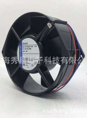 7214N 全新原装ebmpapst风机24V 12W 15055 轴流风机变频器风扇