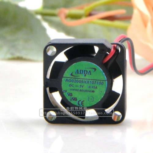ADDA AG02005HX107100 2010 5V 0.15A 直流风机 散热风扇 2CM厘米