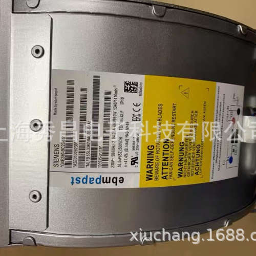 原装德国EBM风机 G4E280-BC23-05 变频器风扇6SL3362-0AG00-0AA1