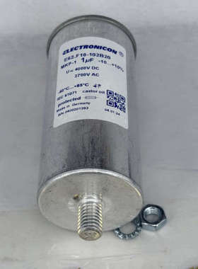 进口德国ELECTRONICONE62.F10-102B20 4000v1uf电容器正品