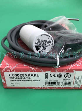 电容式接近传感器EC3025TBASL瑞士佳乐CARLO原装正品接近开关