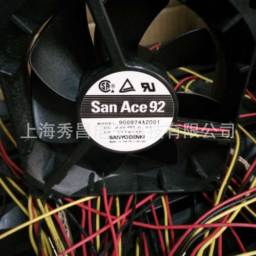 原装全新 日本SANYA风机 9G0924A2D01 9232 24V 0.3A 三线带测速