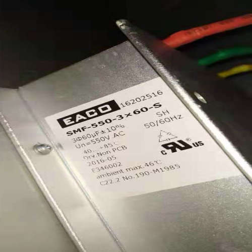 EACO SMF 400V  SMF 400V 3*200-A4 交流三相滤波电容薄膜电容器Y