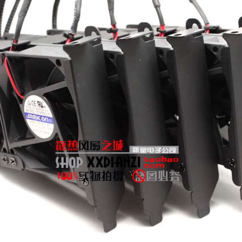 JAMICON PCI 双8cm风扇 显卡散热器 大风量 双滚珠散热风扇