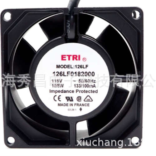 325XR2181200 208/240V 50/60HZ原装正品法国牌ETRI 高端设备风扇