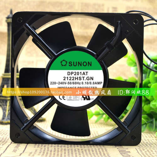 SUNON建准 DP201AT 2122HSL 220V 0.10A 12CM 12025 机柜散热风扇