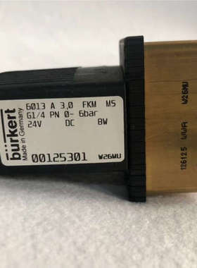 burkert電磁阀6013-00125304宝德电磁阀全新125304有现货