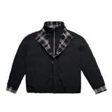 黑首F43-P148-控198抖音直播主风男士立领加厚流行百搭棉衣外套男，男装棉衣，星座309A