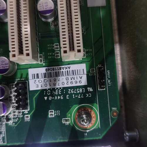 议价研华 AIMB-781QG2。双网卡，V1.14可维修