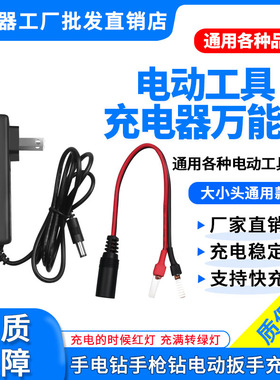 12V16.8V18V21V25VF手电钻手枪钻电动扳手锂电池充电器万能充通用
