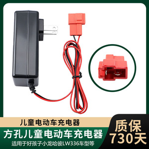6V12V儿童车方口充电器
