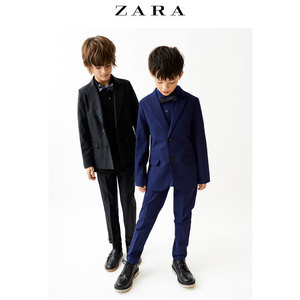 299元包邮  ZARA  03057764800童装男童 纹理西装外套