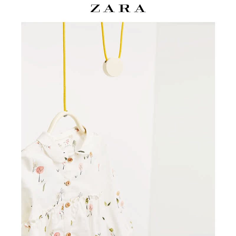 Chemise fille ZARA à manche longue - Ref 2086322 Image 4