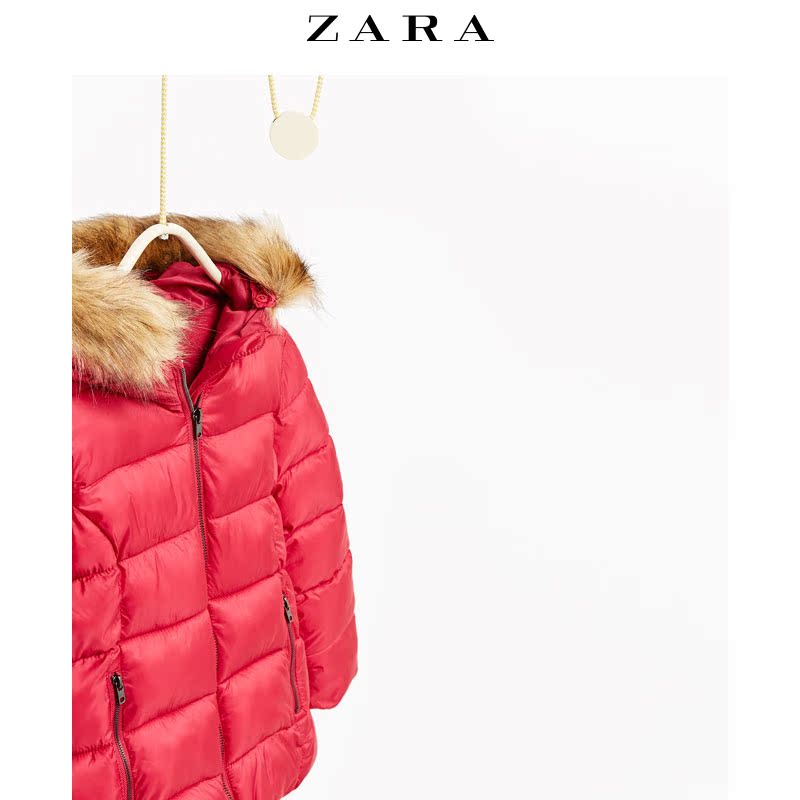 Manteau pour fille ZARA en mélange - Ref 2162172 Image 4
