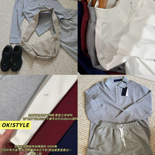 polo衫 长袖 多色 STYLE 男女通用 经典 节百搭穿拉夫 多季