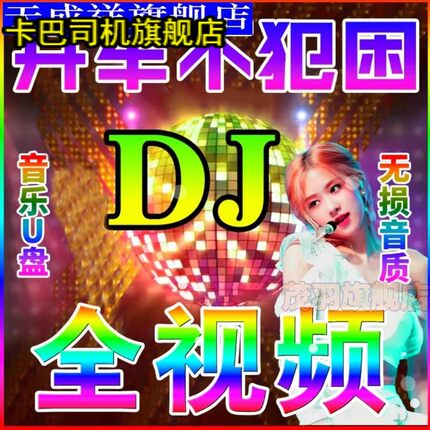 2023流行车用全视频dj无损高品质歌曲劲爆DJ嗨曲热舞mp3车载U盘