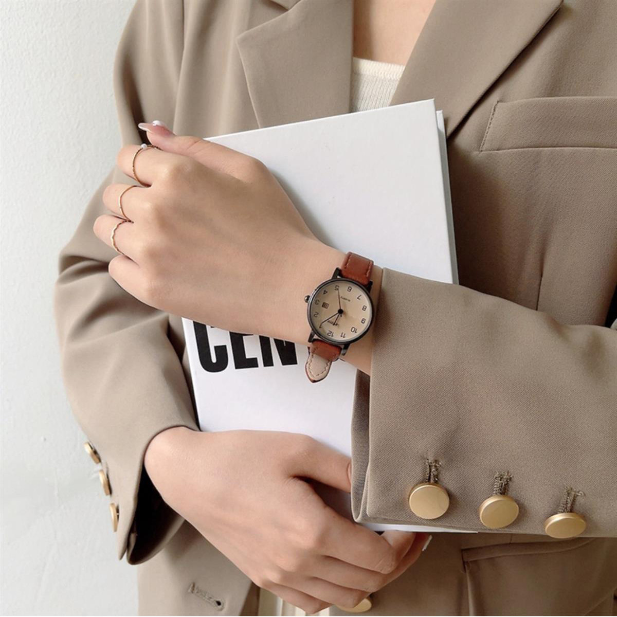 公务员考试专用手表女款中考高考初高中学生2025新款小众轻奢机械