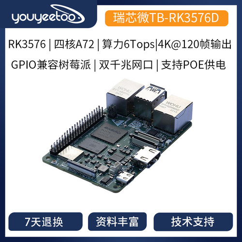 TB-RK3576D瑞芯微开发板6T高算力