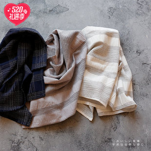 难得の质朴丨日式素色纯棉餐巾 自然朴素质感餐垫美食拍摄背景布