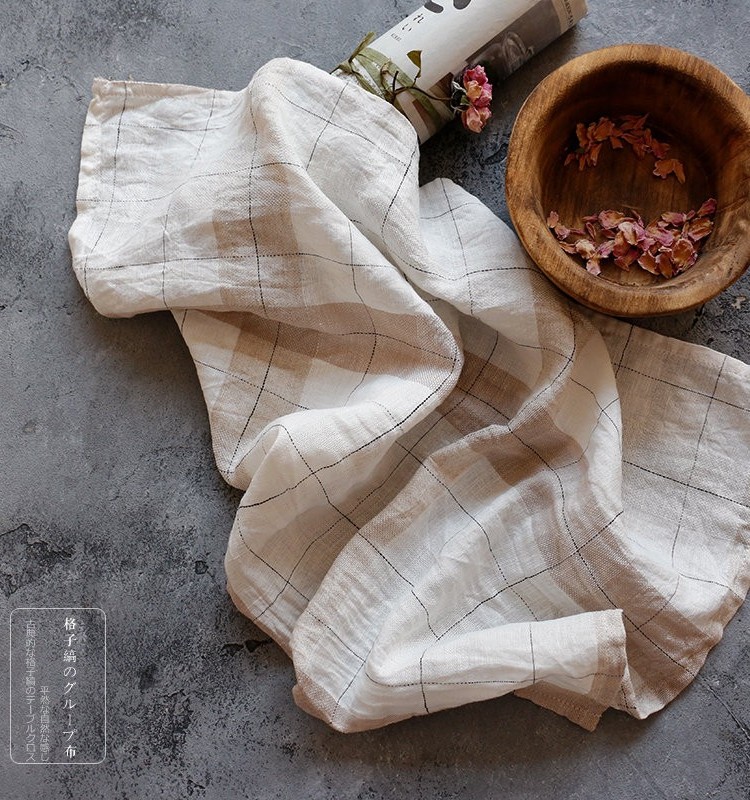 餐布卡其浅色美食百搭拍摄背景布