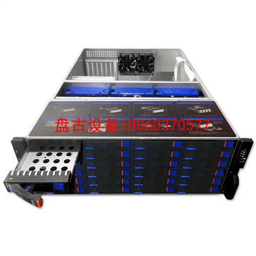 【盘古设备】4u 24盘机箱支持3525寸自带expander