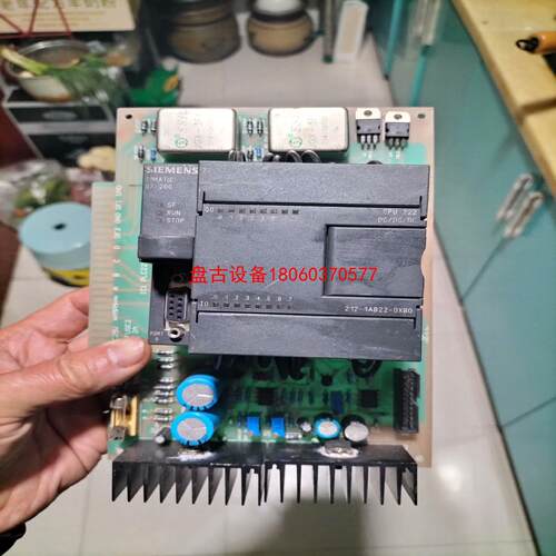 【盘古设备】美版晶体管式cpu222功能包好外观漂亮完好