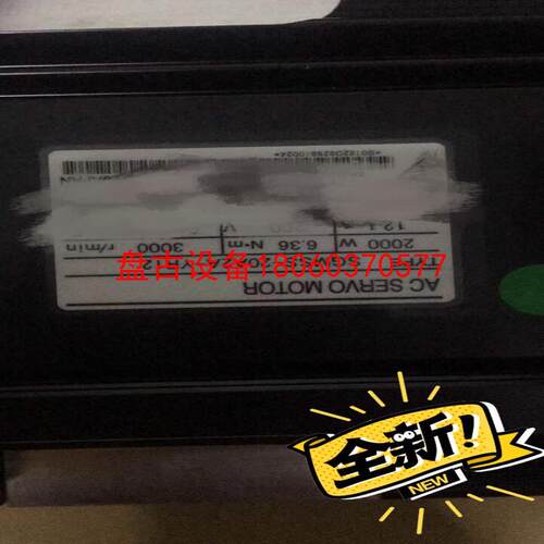 【盘古设备】安川机器人 sgmss-20a2a-yr1 焊钳电机