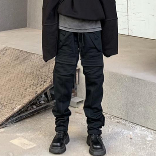 神裤！GRAILZ CRAZY美式潮牌男款工装口袋机能抽绳休闲VIBE长裤子