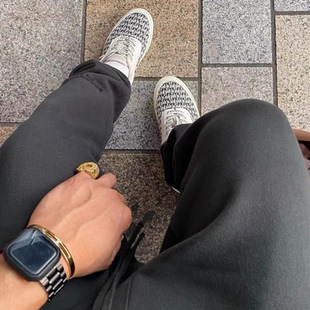 FOG GFKC复线ESSENTIALS小众美式潮牌束脚休闲男款加绒宽松长裤子