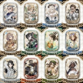 古董商2025生日限定方形徽章渔女红蝶守墓人咒术师周边谷子挂饰