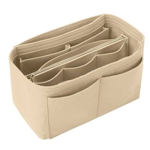 旅行钱包管理器插入毛毡袋金属拉链整理数据线充电宝手提袋内胆包