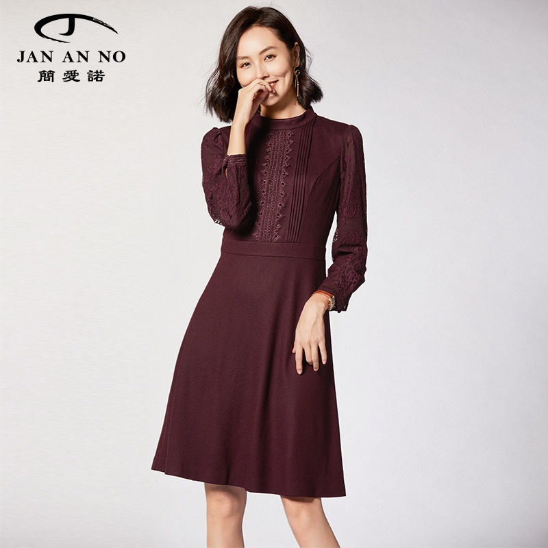 简爱诺法式轻复古连衣裙