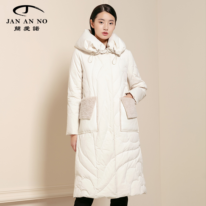 简爱诺冬季新款简约廓形羽绒服